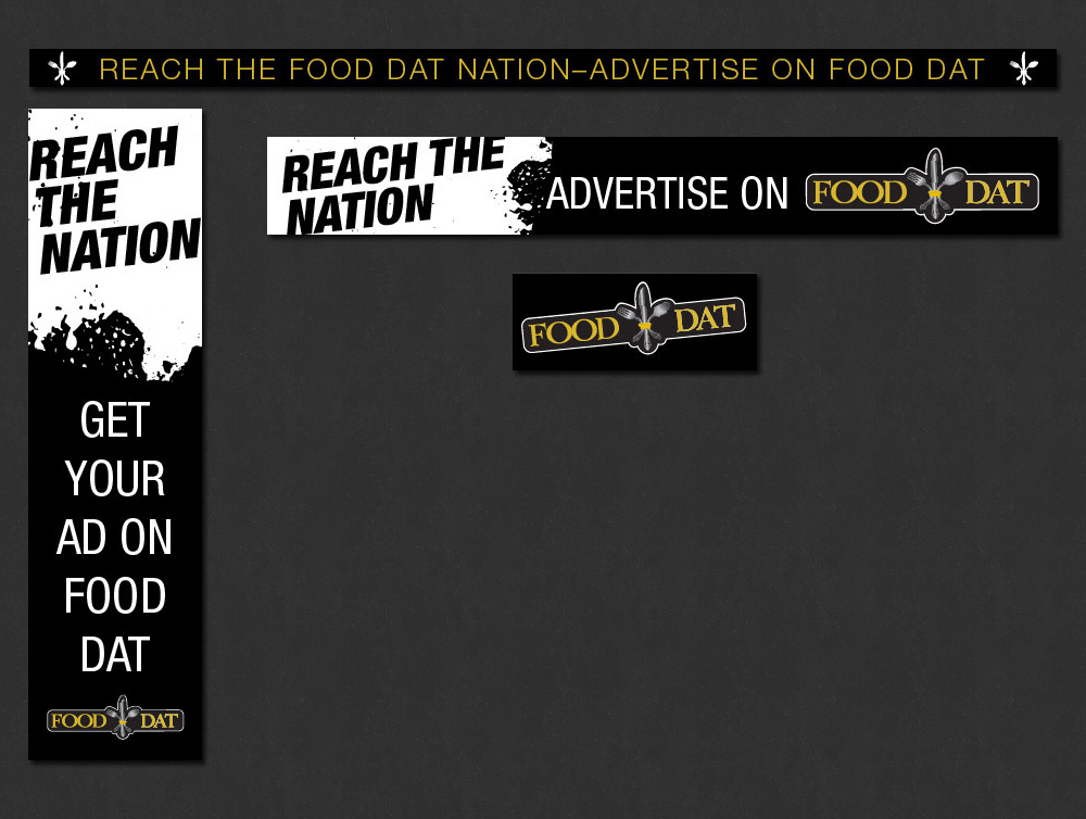 New Orleans Online Advertising - Banner Ads - Food Dat